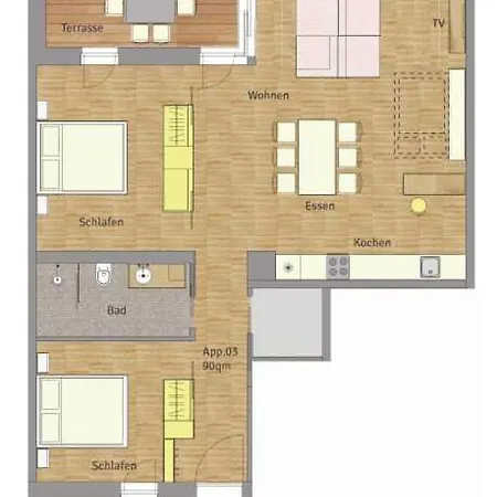 Apartment Z1-das Haus